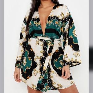 Plus size Boohoo kimono dress US size 22